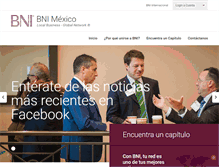 Tablet Screenshot of bnimexico.com